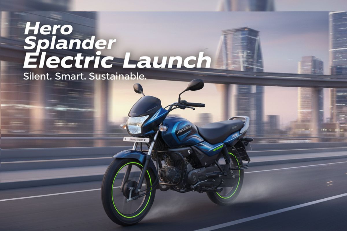 Hero Splendor Electric Launch